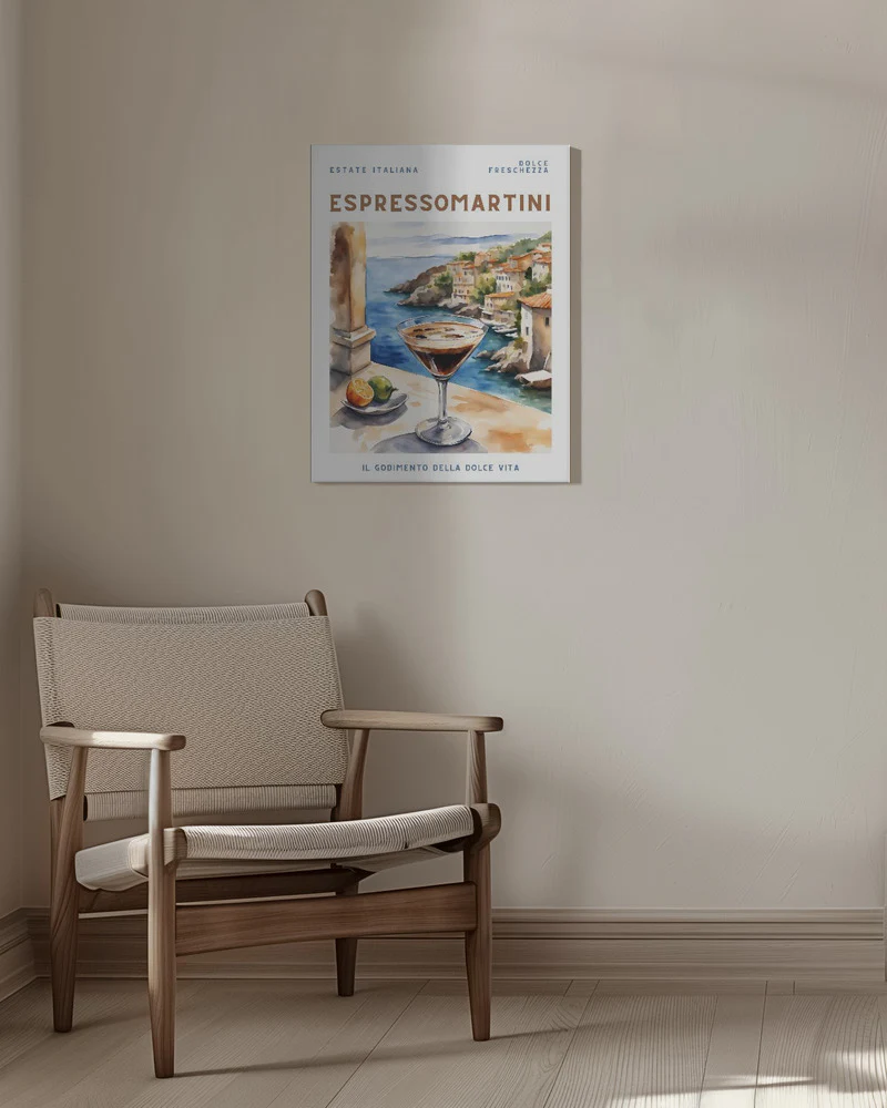 Espresso Martini Poster - Aquarell Style - Image 6