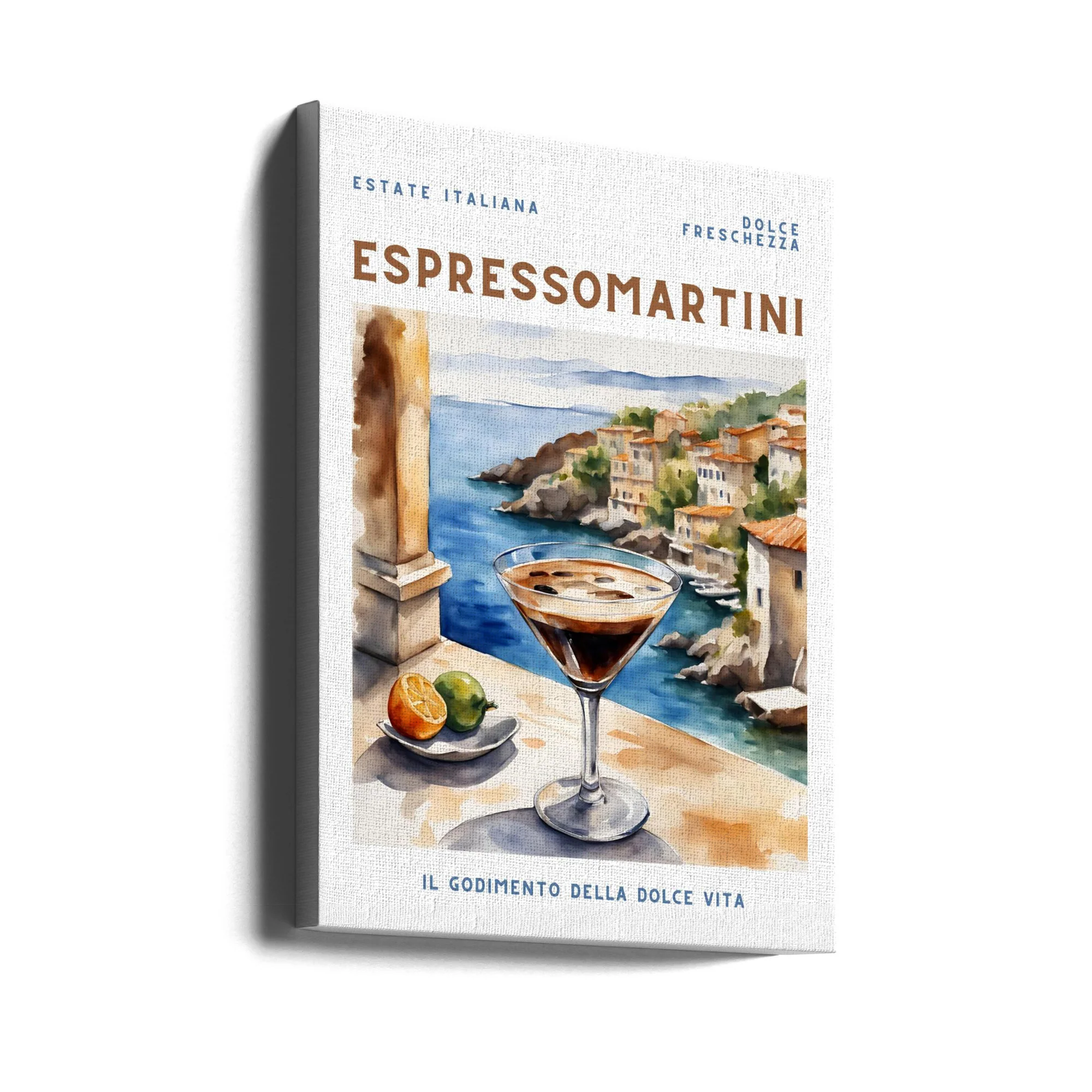 Espresso Martini Poster - Aquarell Style - Image 9