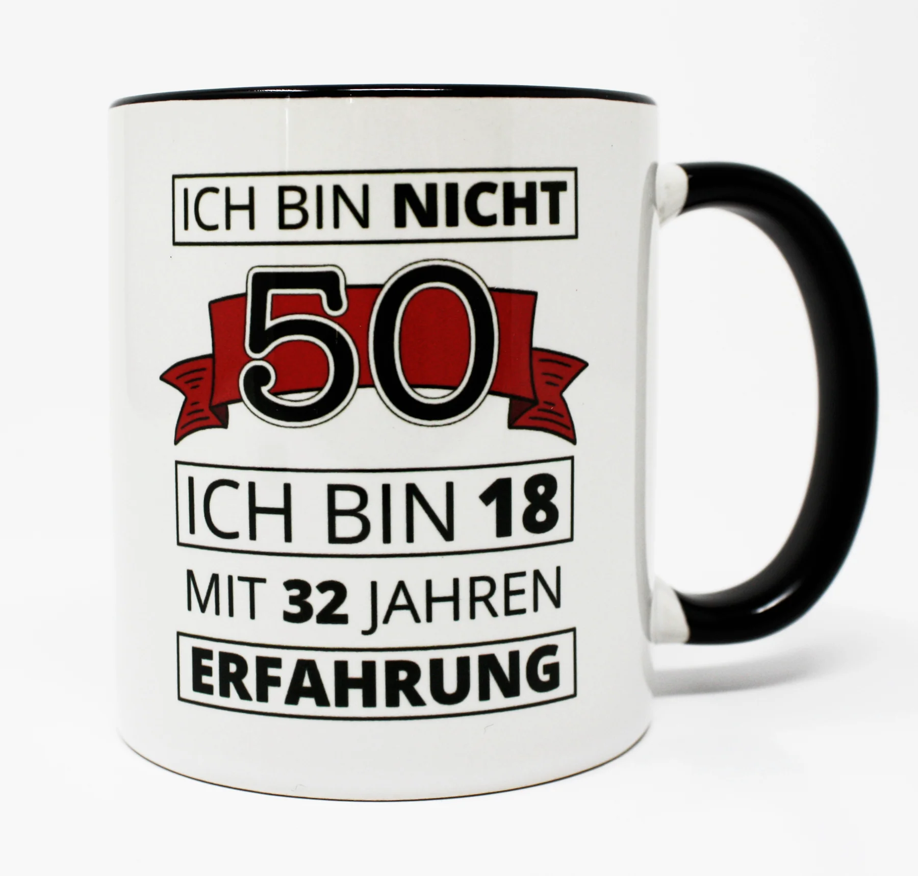 50. Geburtstag Tasse Ich bin nicht 50 - Image 4