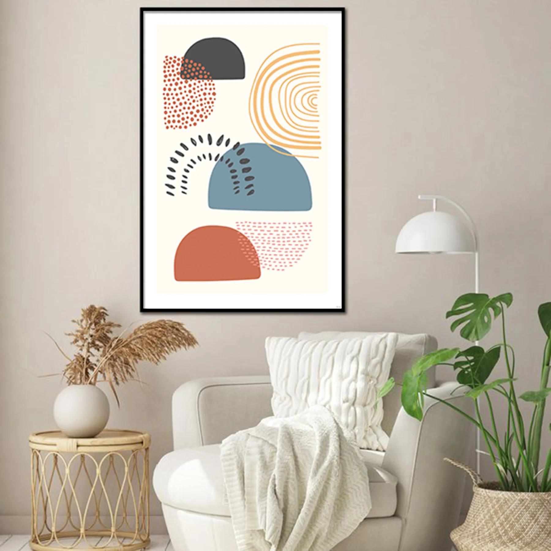 Abstract Shapes Poster Abstrakte Formen - Image 3