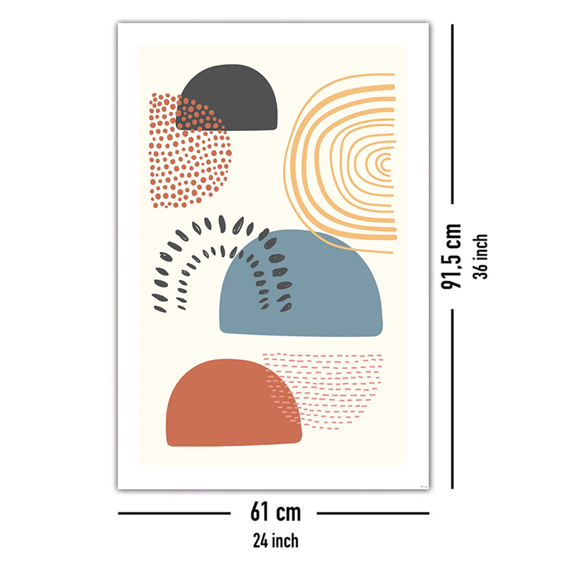 Abstract Shapes Poster Abstrakte Formen - Image 4