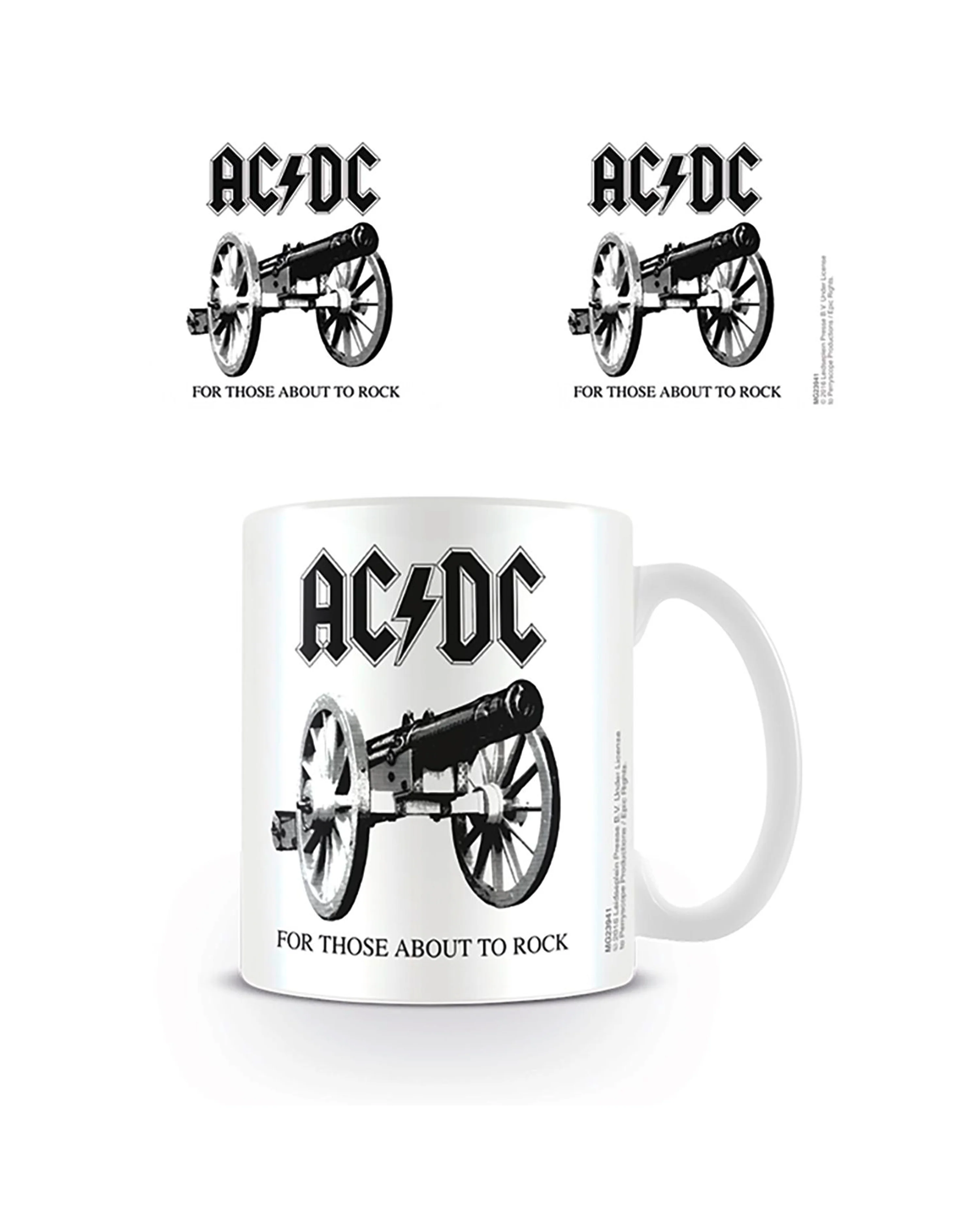 AC/DC Tasse For Those About To Rock