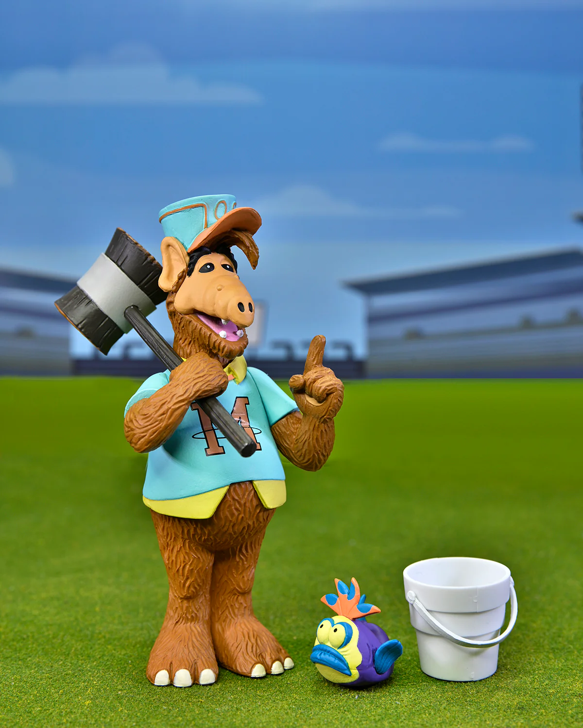 Alf 6' Scale Actionfigur Toony Classic Baseball Alf - Image 2