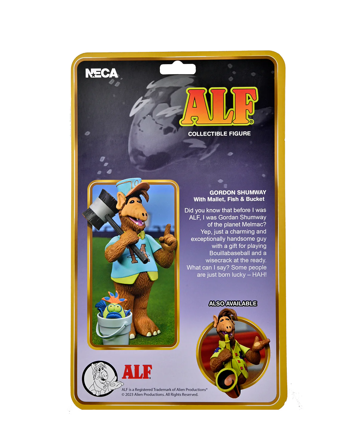Alf 6' Scale Actionfigur Toony Classic Baseball Alf - Image 8