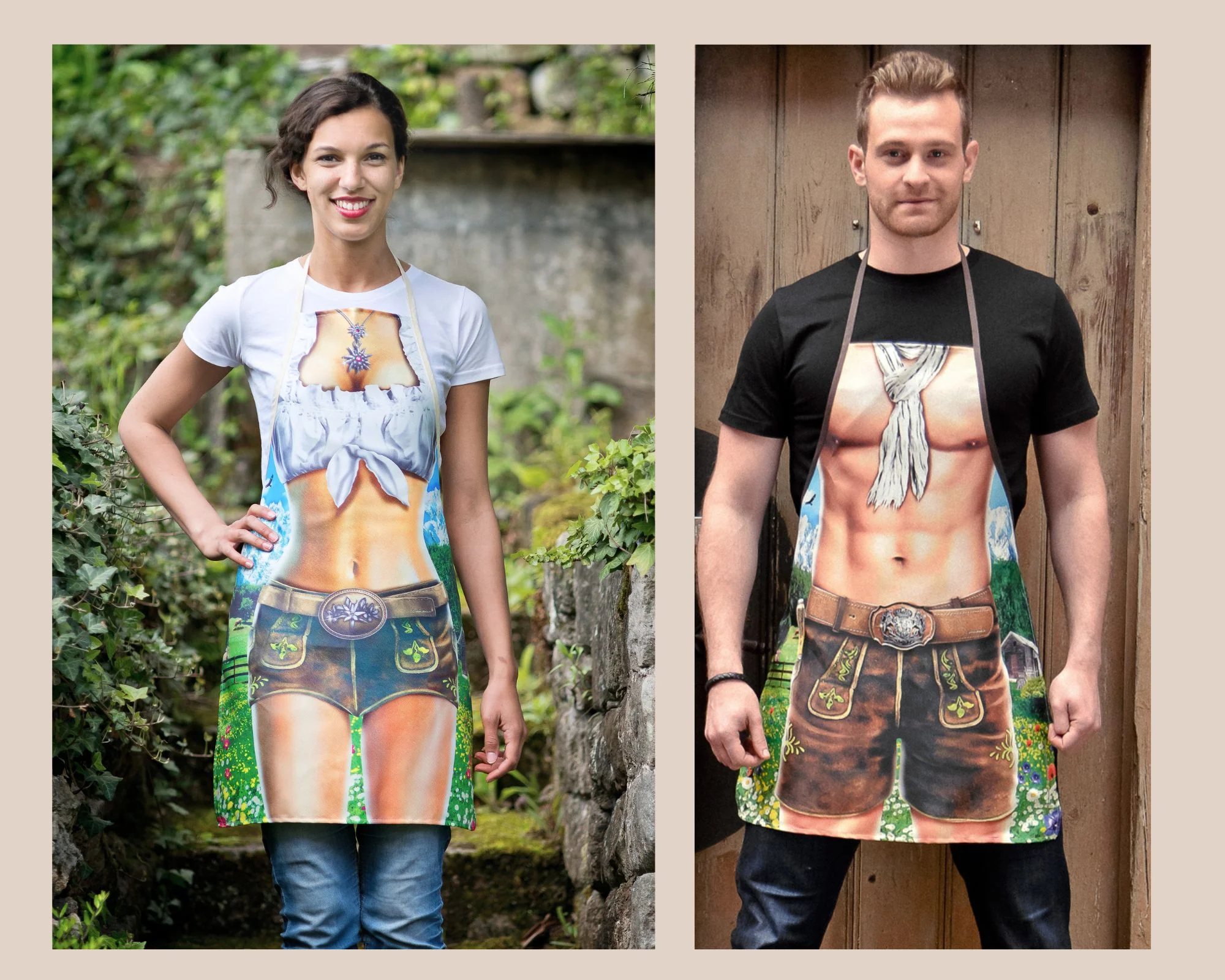 Alpenmodel Kochschürzen SET für Sie und Ihn - Image 4