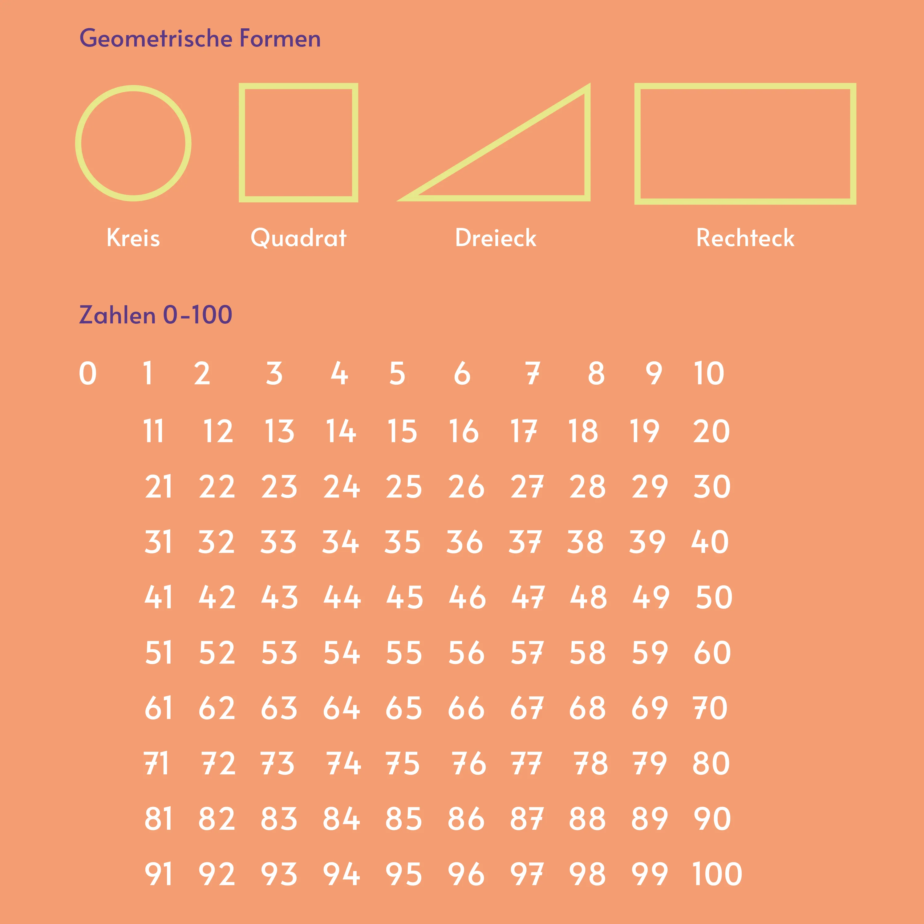 Alphabet Schreibtischunterlage lila für Kinder 60 x 40 cm - Image 5