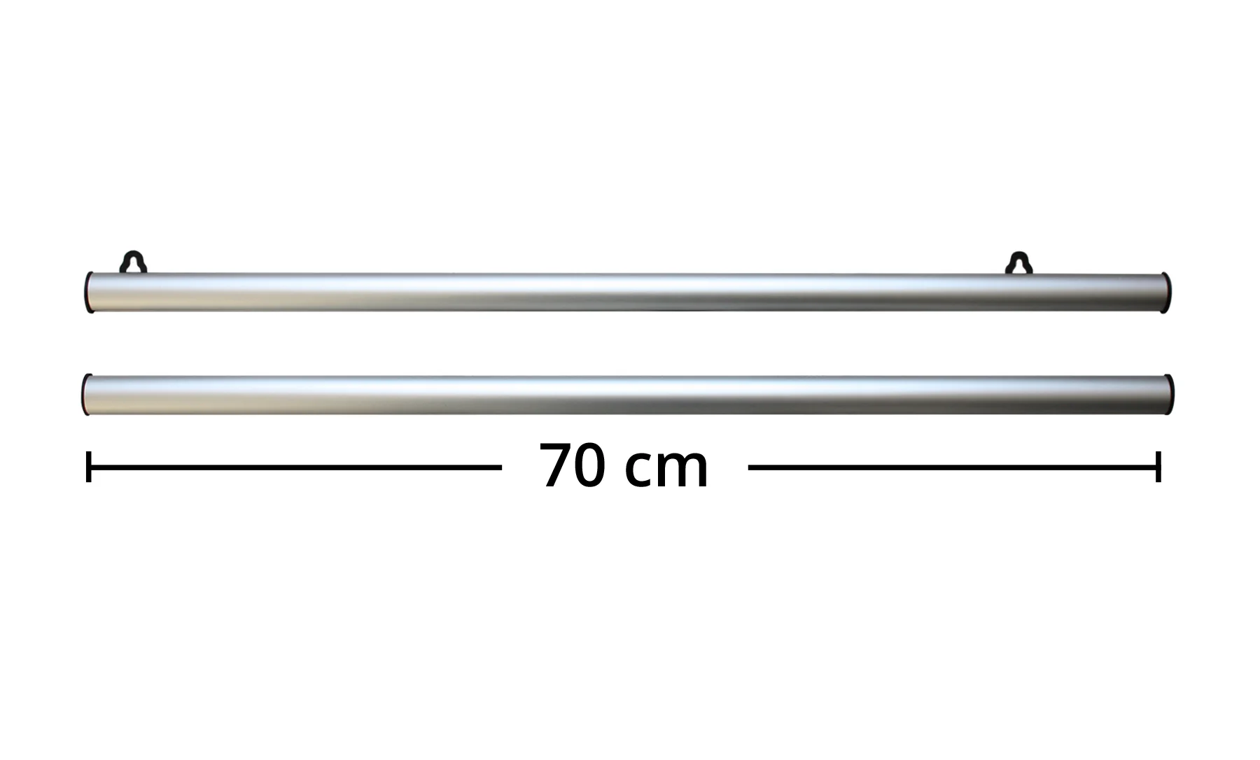 Aluminium Klemmschiene Posterleiste 70 cm (Paar) - Image 5