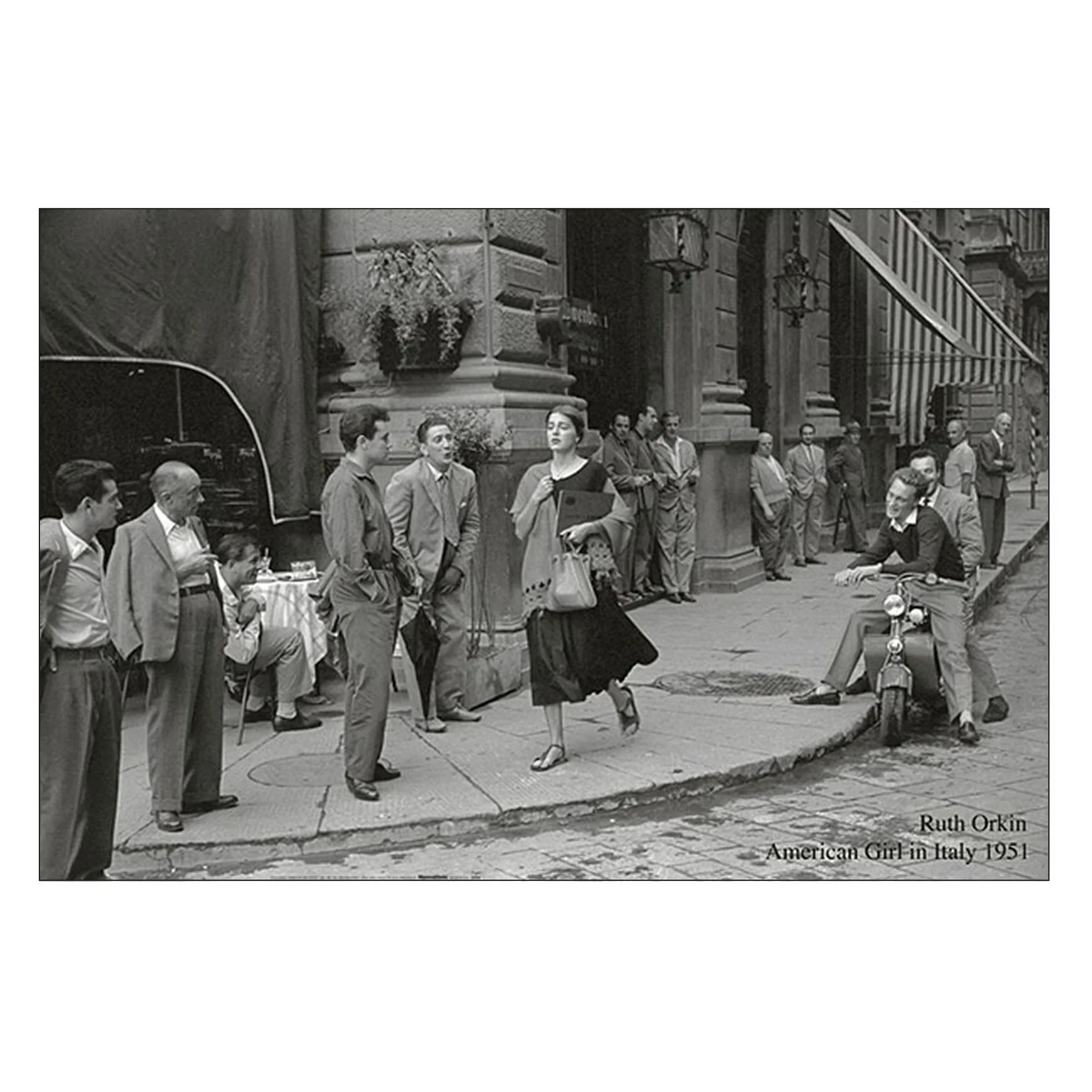 American Girl In Italy, 1951 Ruth Orkin Kunstdruck