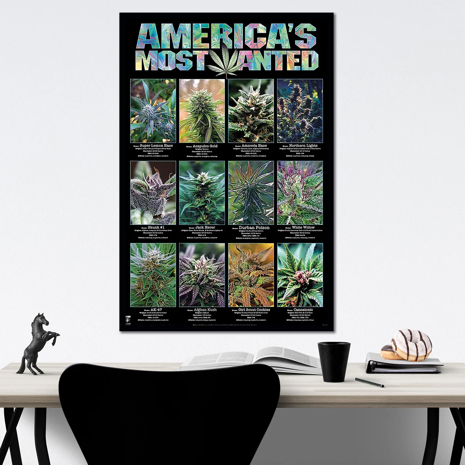 America's Most Wanted Poster Marihuana Sorten - Image 2