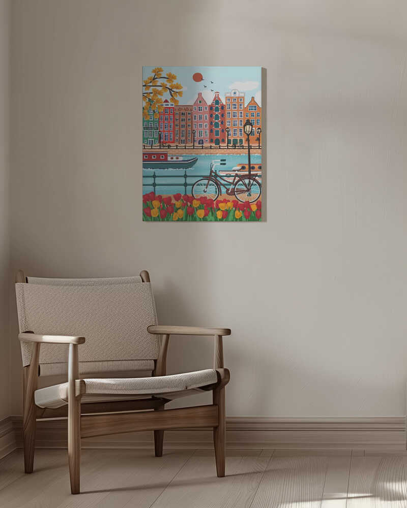 Amsterdam Poster "Canal-Side Charm" - Image 6