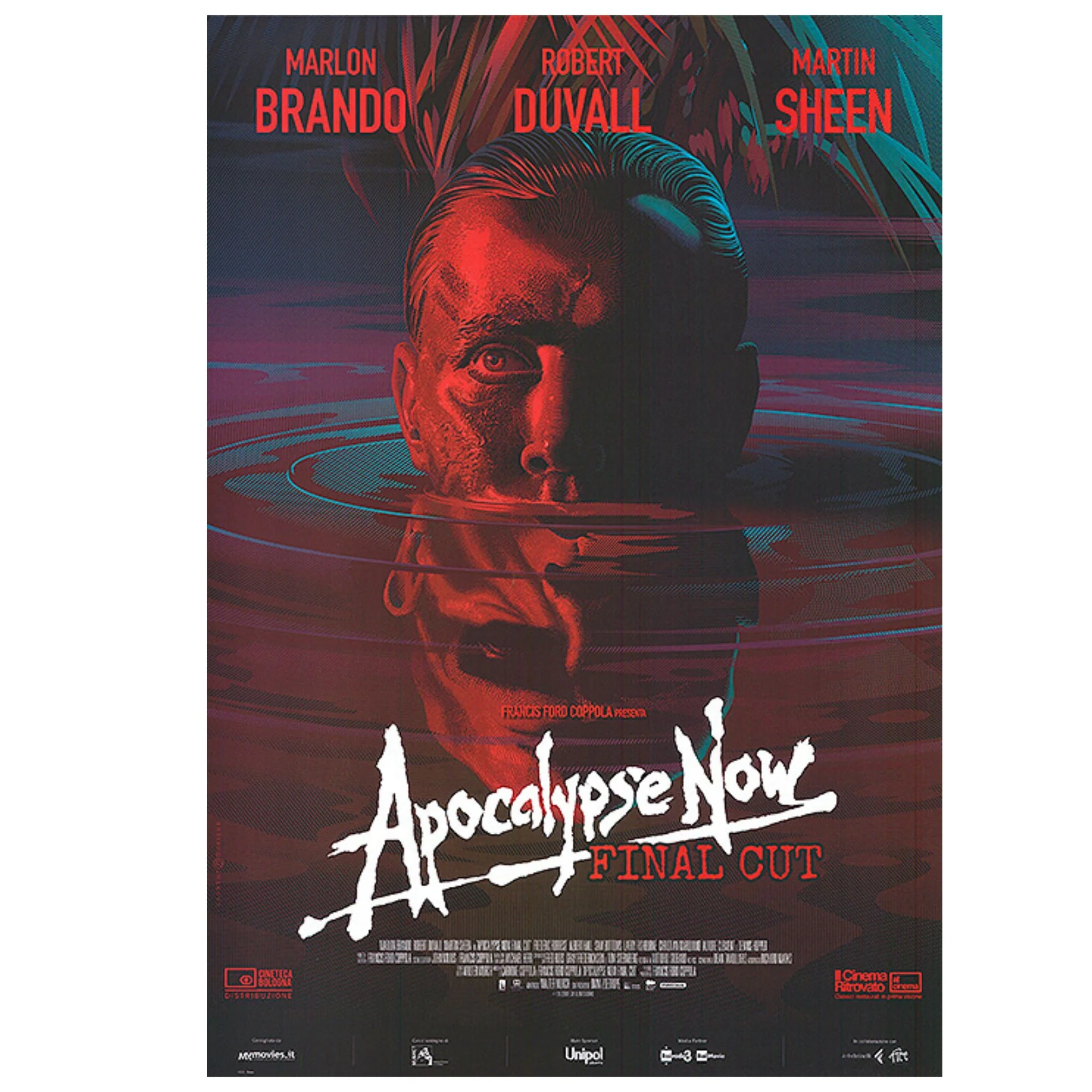 Apocalypse Now Final Cut Poster Martin Sheen Water