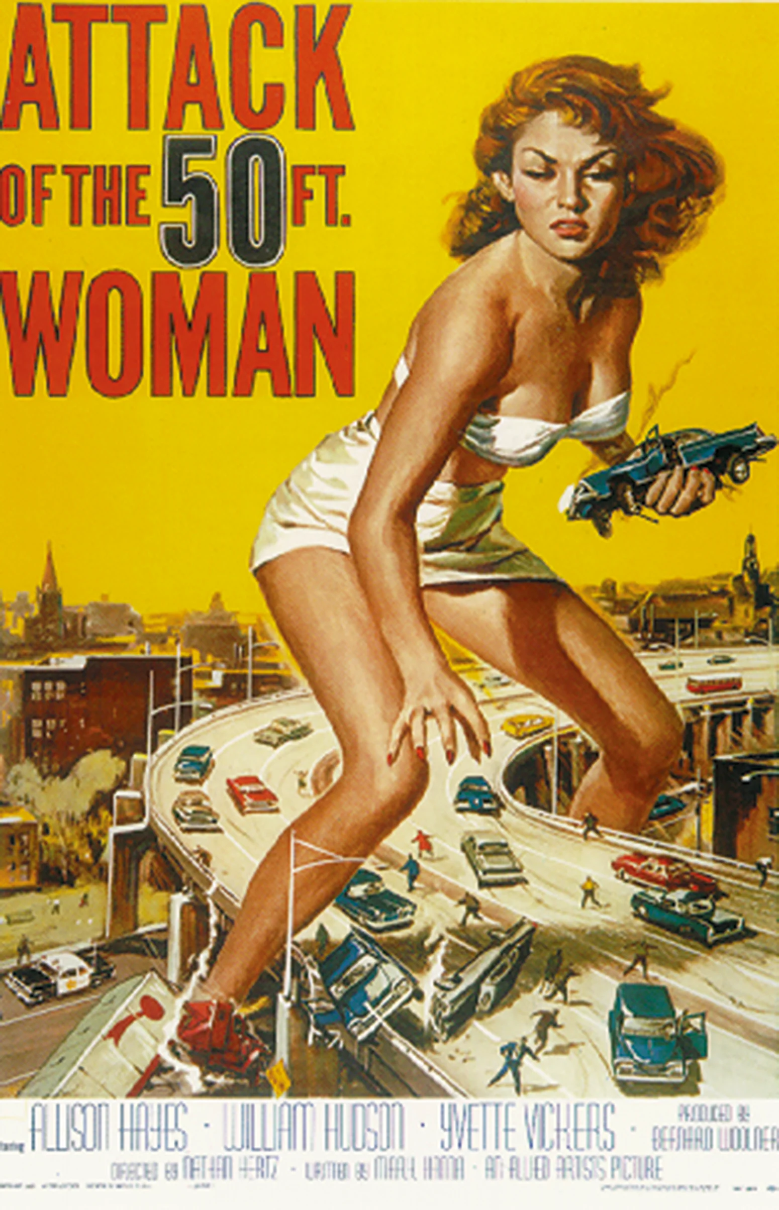 Attack Of The 50 ft. Woman Poster