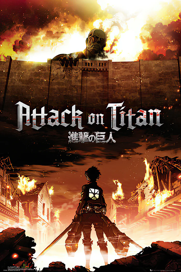 Attack On Titan Poster Manga / Anime