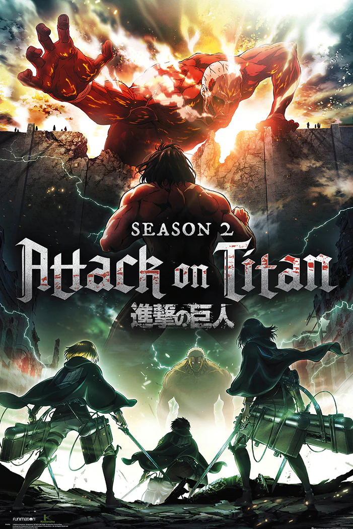 Attack On Titan Poster Season 2 Key Art - Image 6