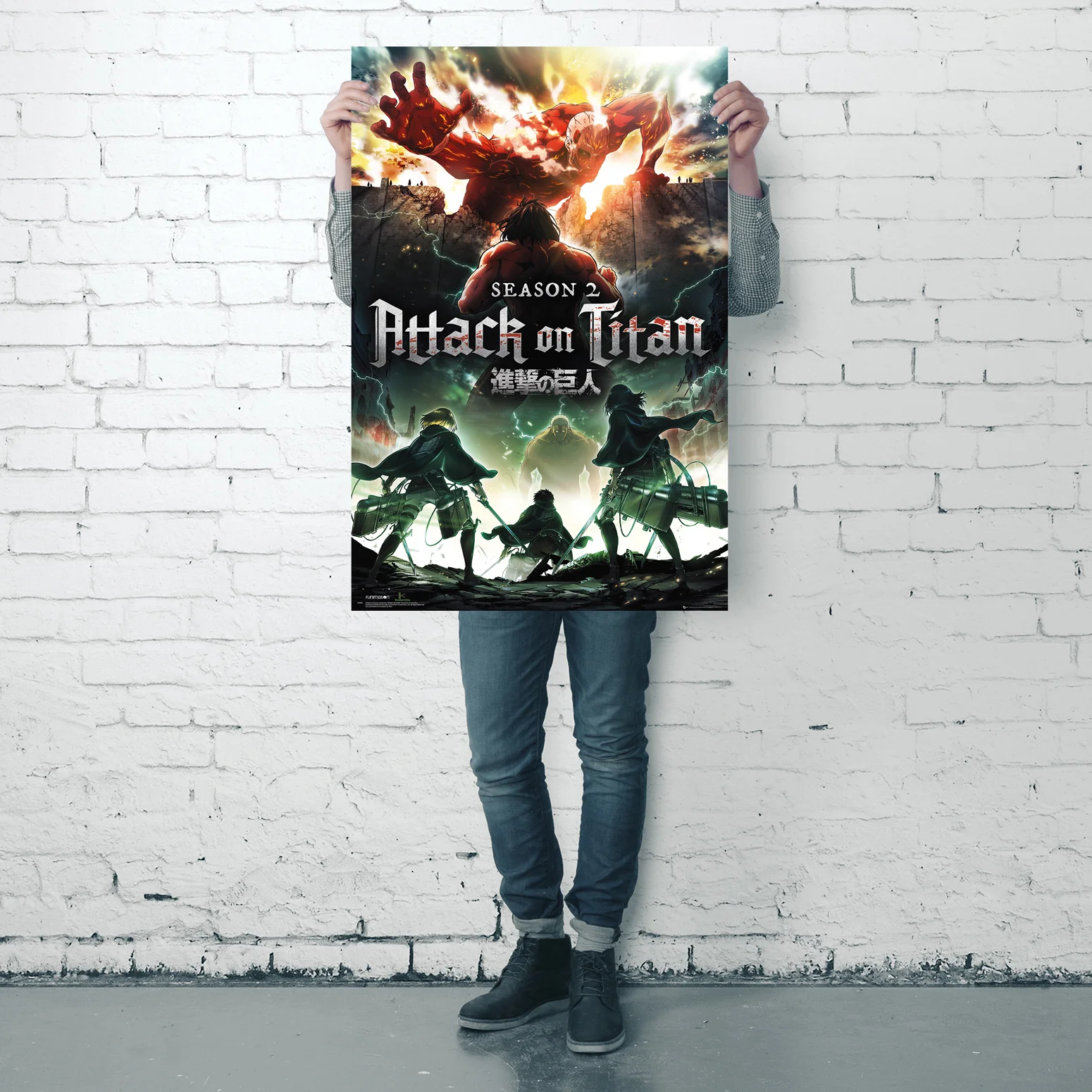 Attack On Titan Poster Season 2 Key Art - Image 9