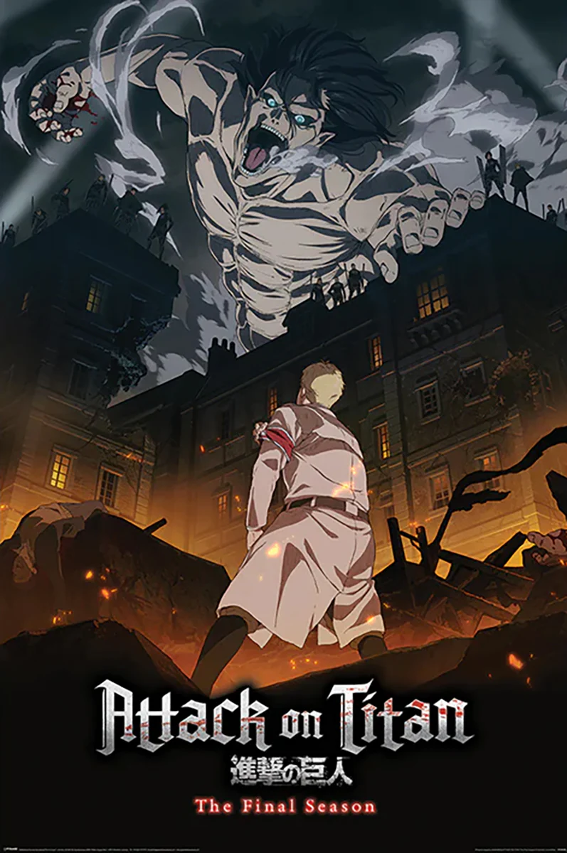 Attack on Titan Poster Season 4, Eren Onslaught