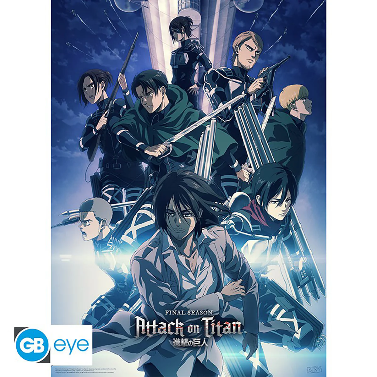 Attack on Titan Poster Set 2 Chibi Poster - Image 2