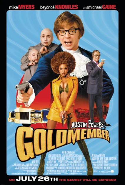 Postkarte Austin Powers 3 Goldmember