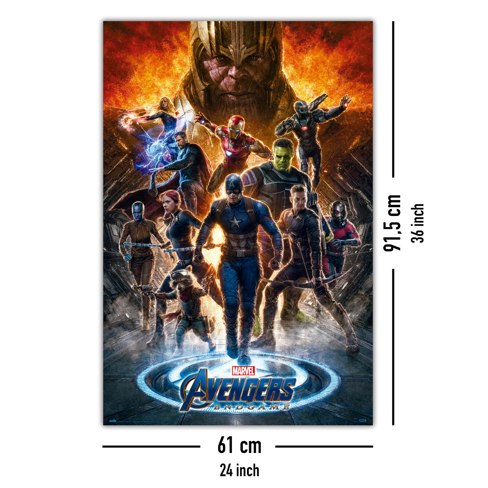Avengers: Endgame Poster Heroes Battle - Image 10