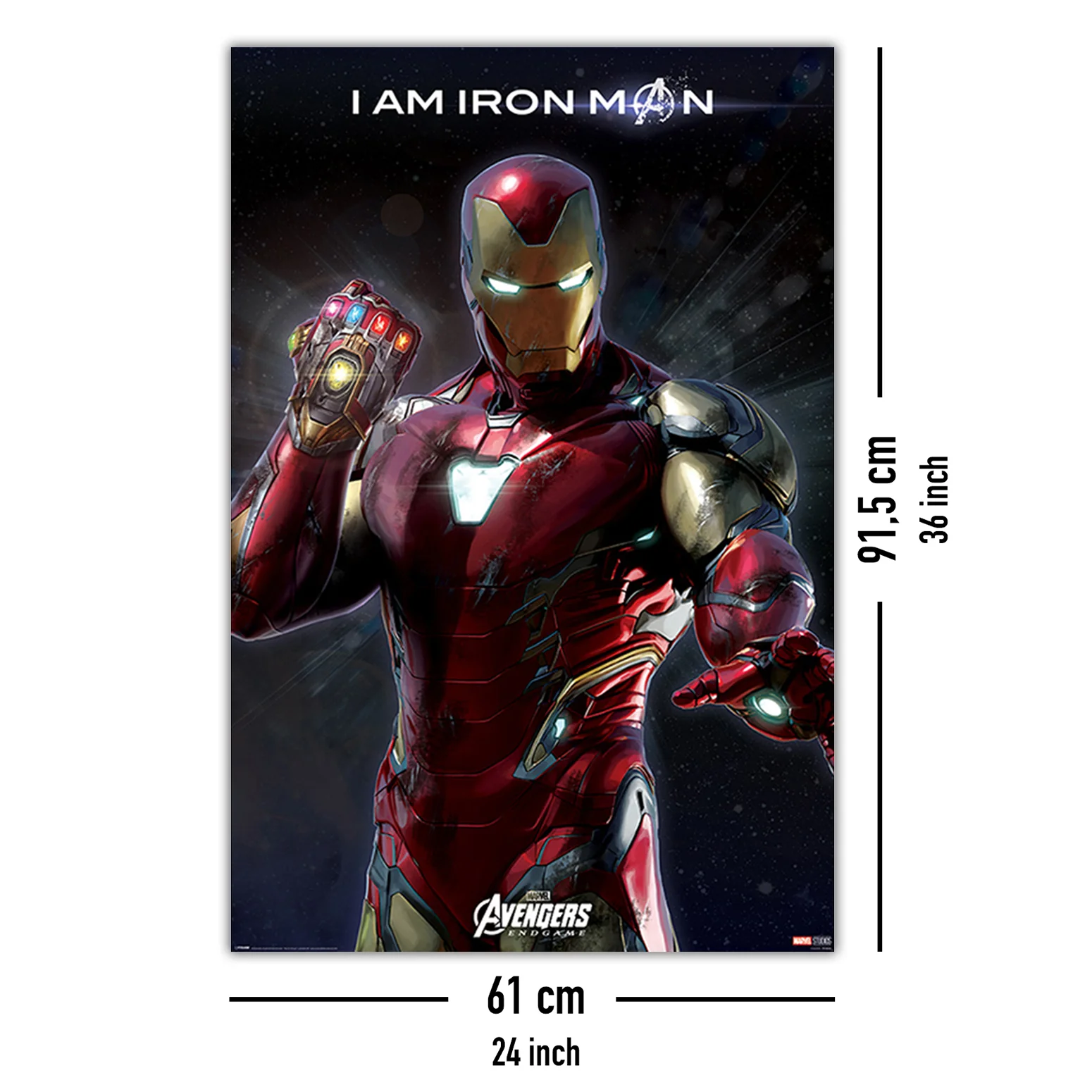 Avengers: Endgame Poster I Am Iron Man - Image 5