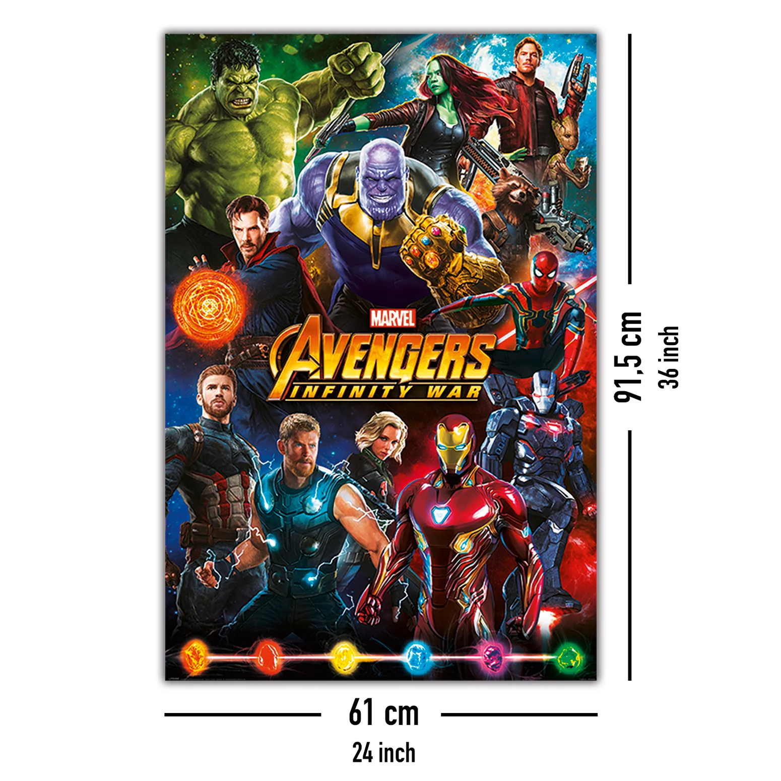 Avengers Infinity War Poster Helden - Image 5