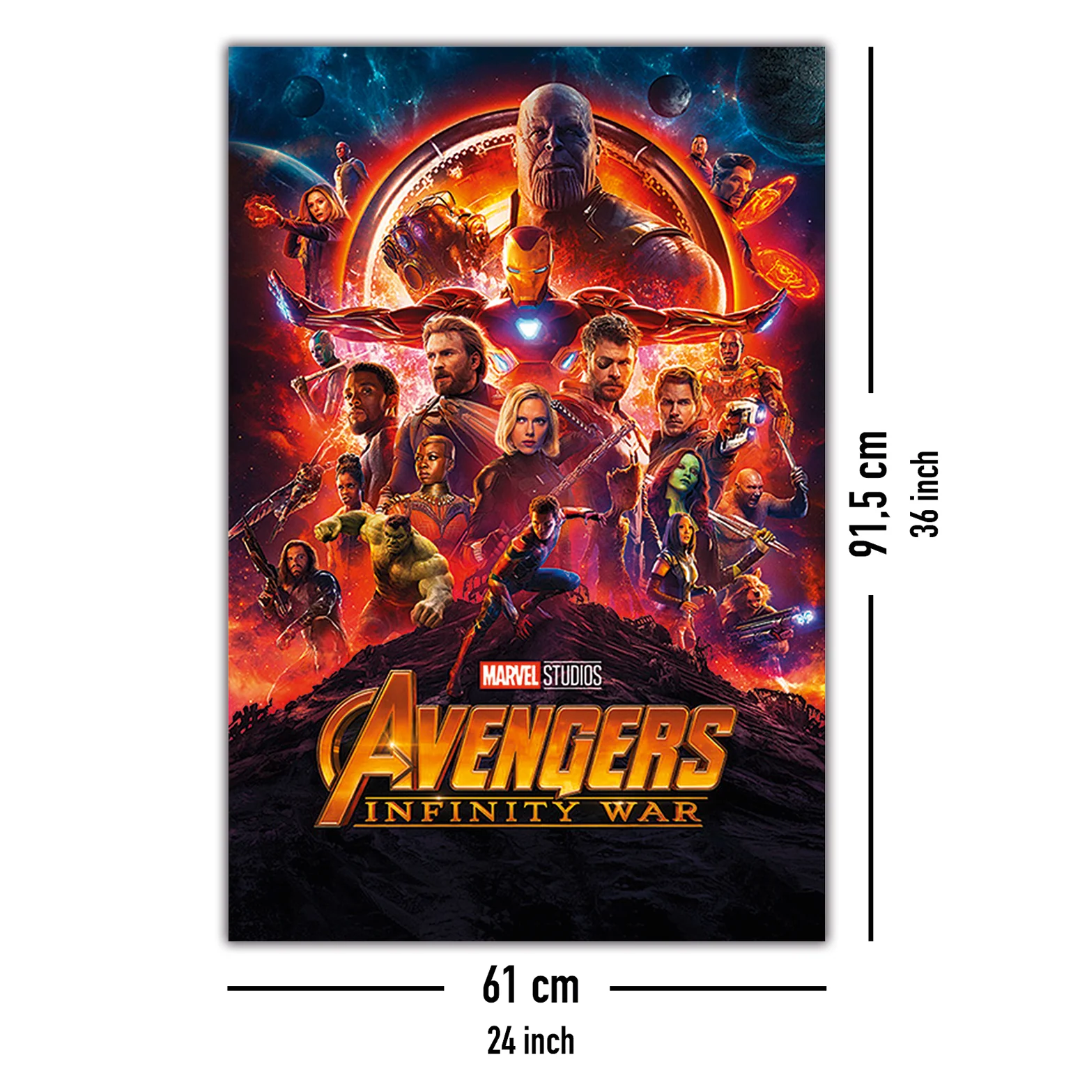 Avengers Infinity War Poster One Sheet - Image 10