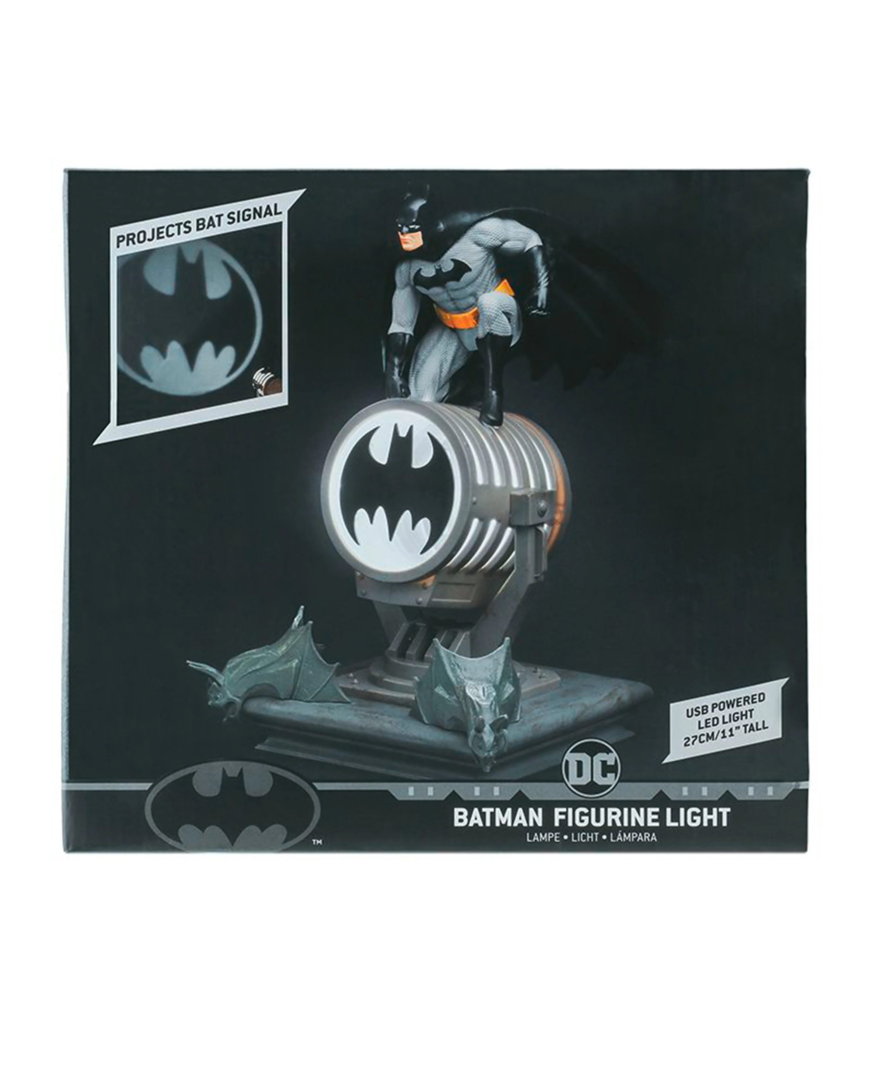 Batman LED Dioramaleuchte mit abnehmbarer Figure & Bat-Signal | Höhe 27 cm - Image 5