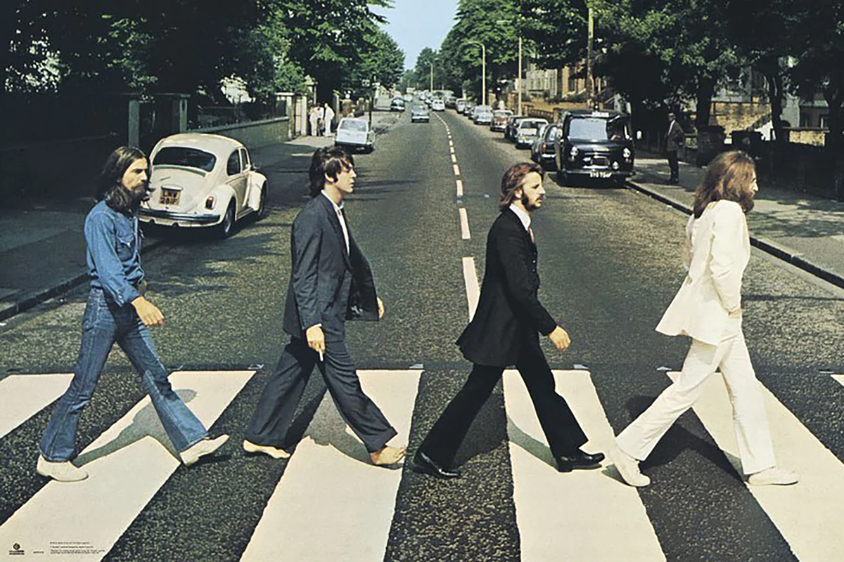 Beatles Poster Abbey Road