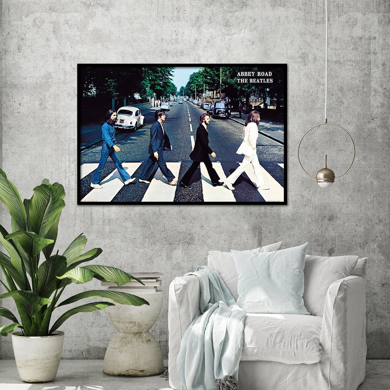 Beatles Poster Abbey Road - Image 2