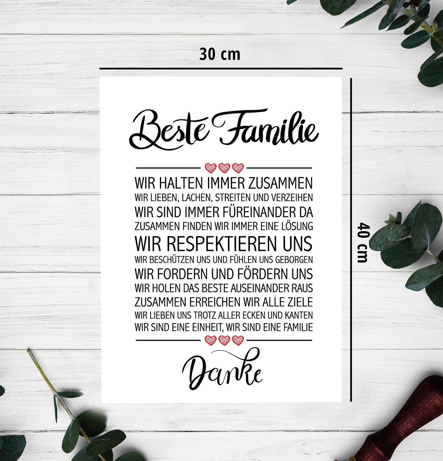 Beste Familie Kunstdruck - Image 4