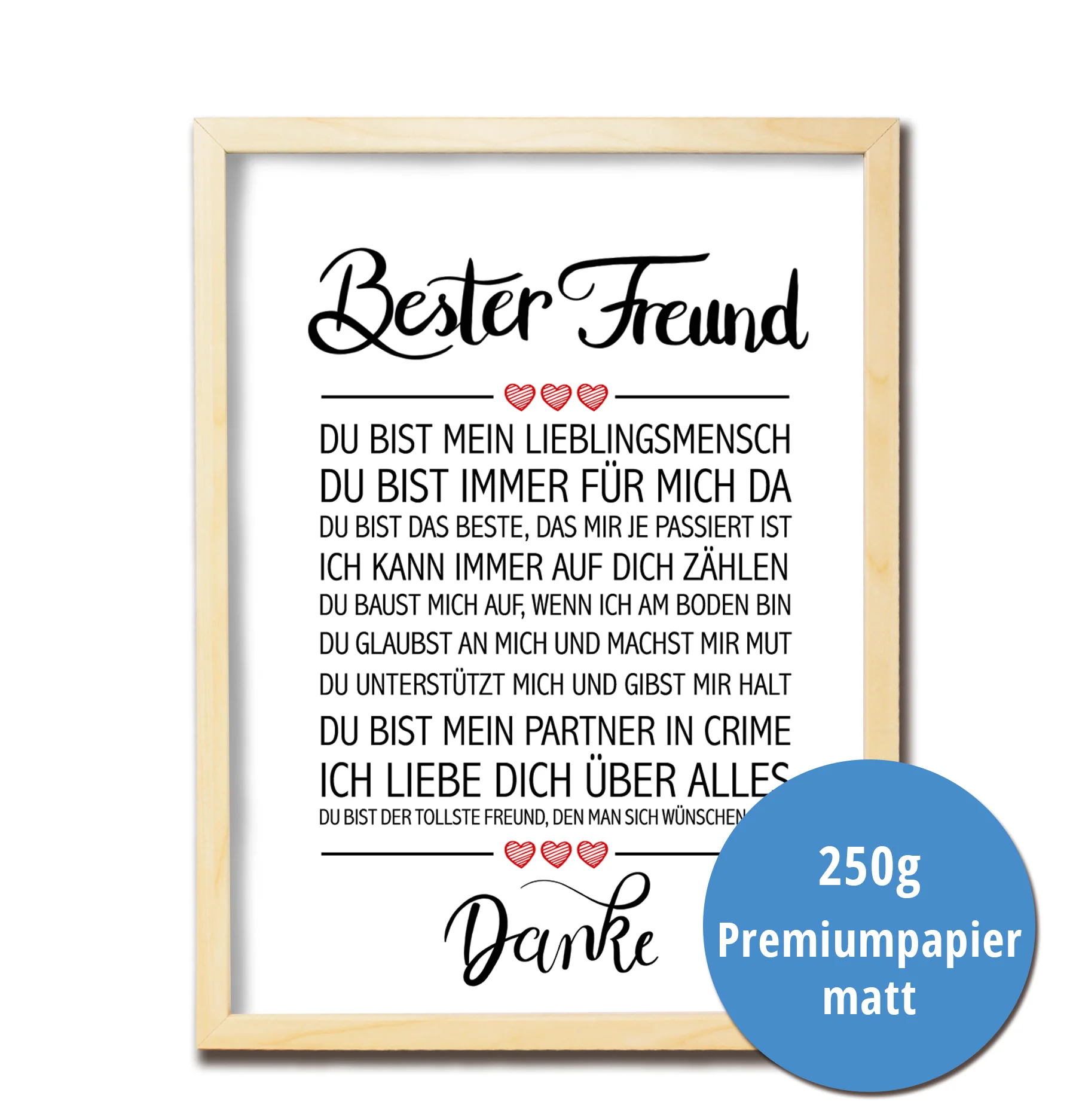 Bester Freund Kunstdruck - Image 3