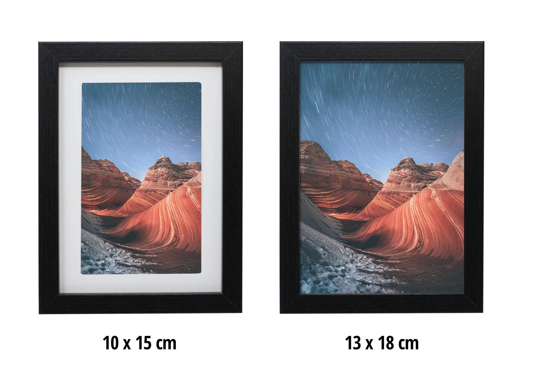 Bilderrahmen-Set 13 x 18 cm schwarz, 12 Stück - Image 7