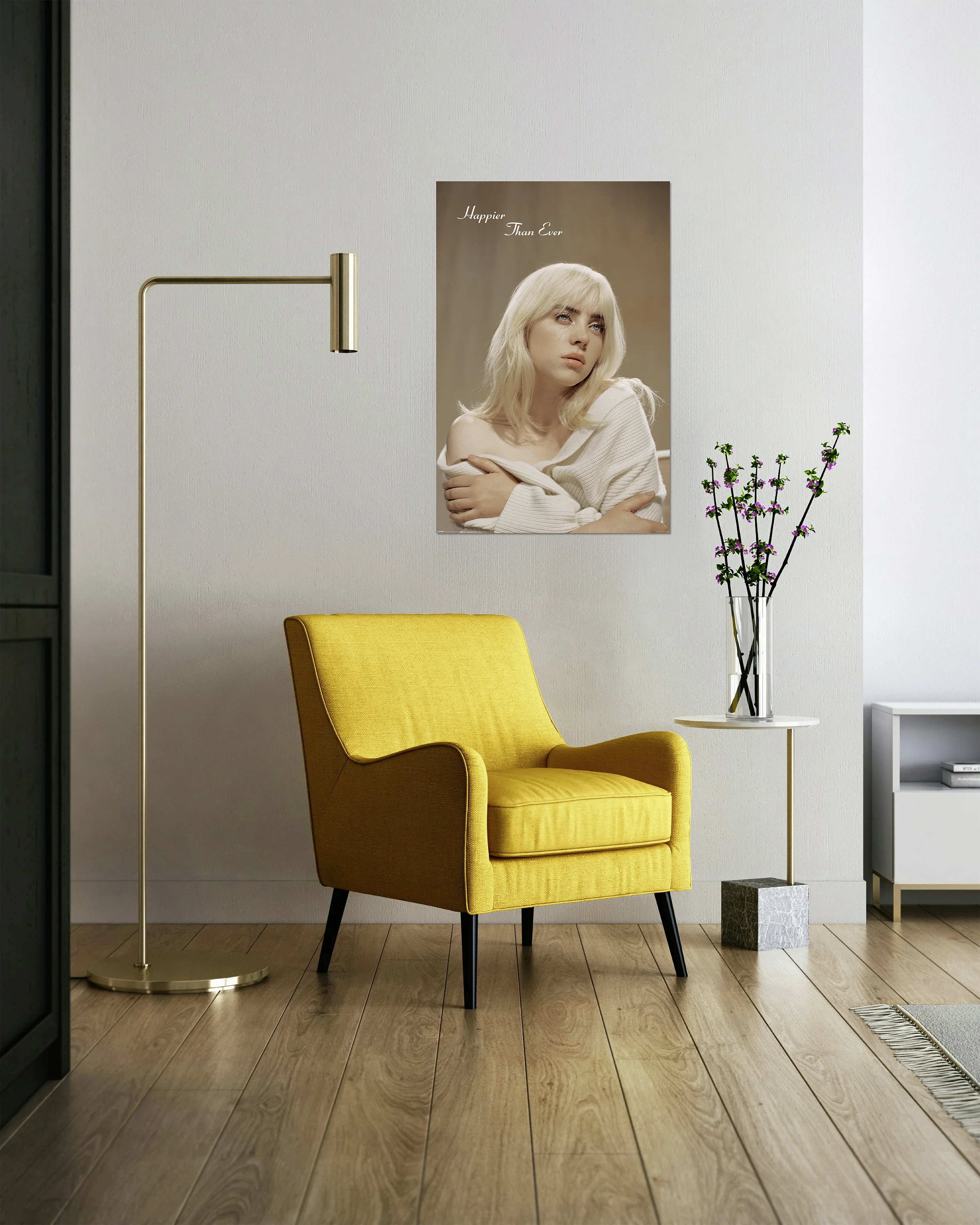 Billie Eilish Poster Cover Happier Than Ever - Image 2