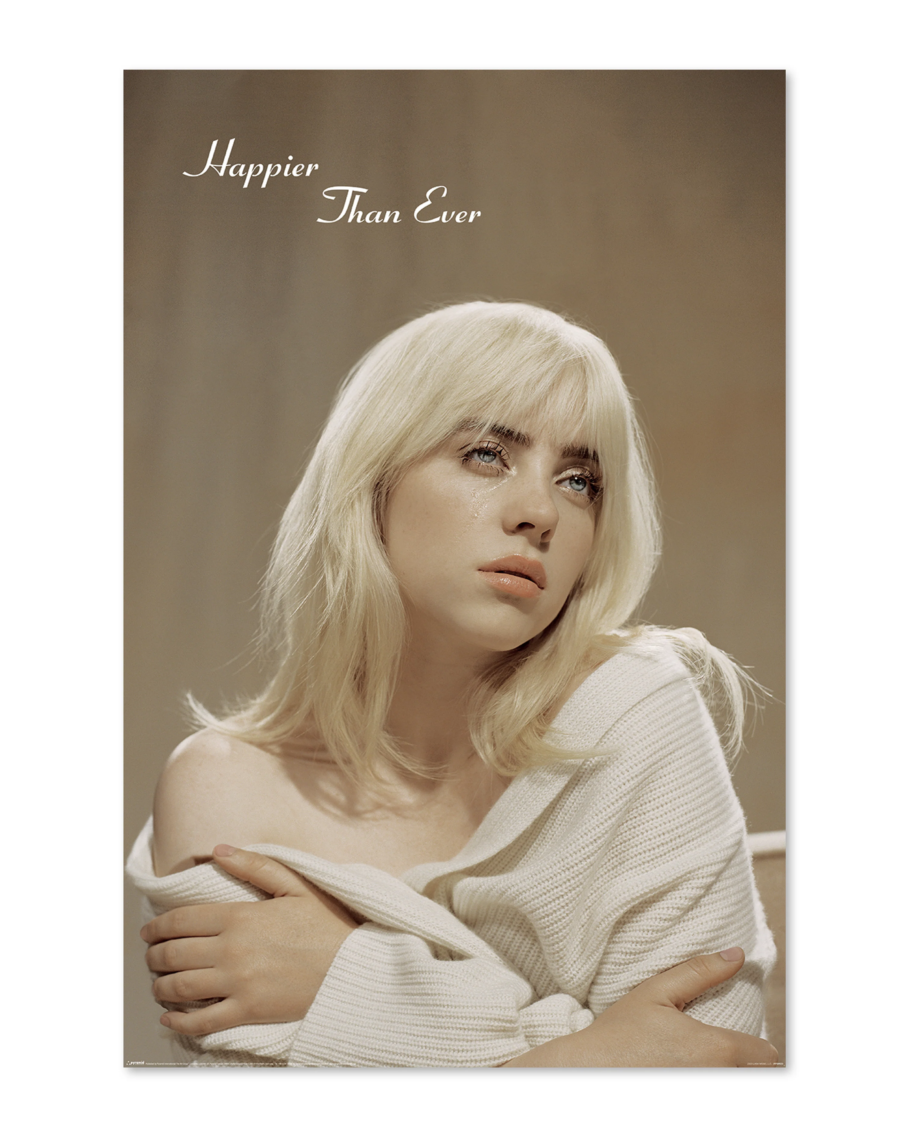 Billie Eilish Poster Cover Happier Than Ever - Image 5