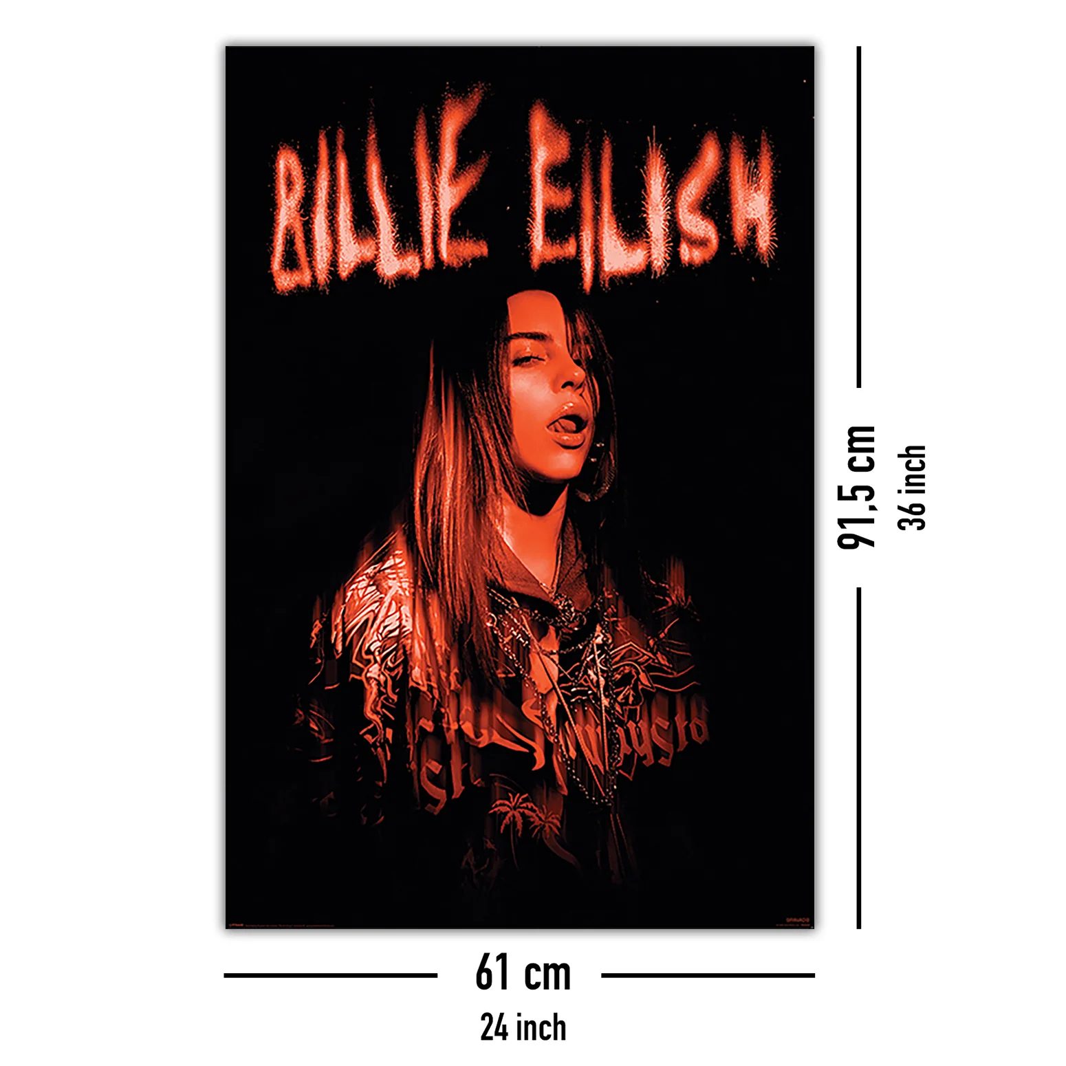 Billie Eilish Poster Sparks - Image 5
