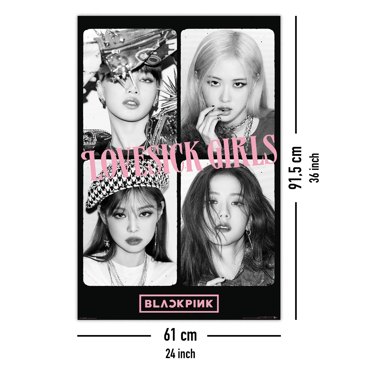 Blackpink Poster Lovesick Girls - Image 10