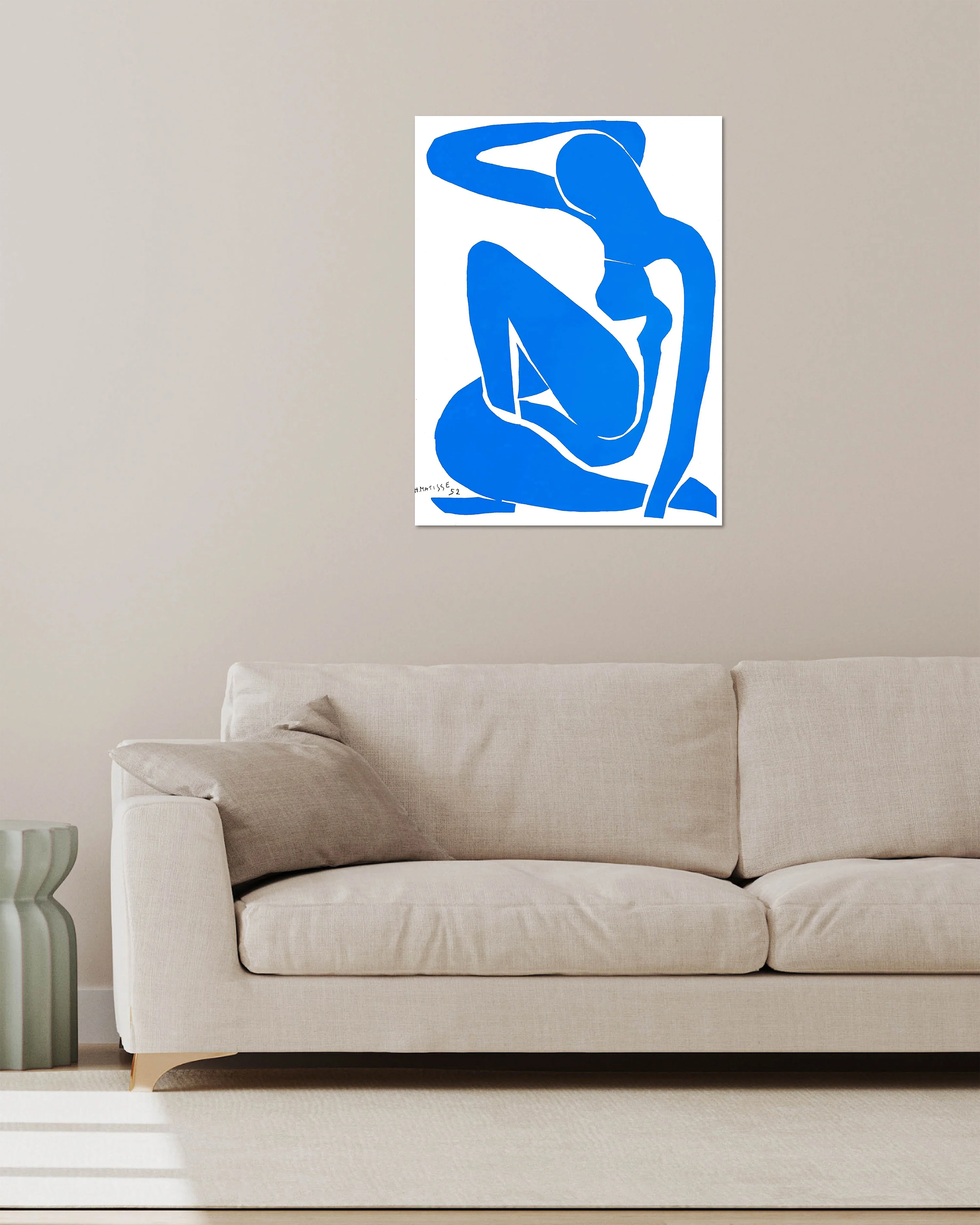 Blue Nude I Kunstdruck Henri Matisse - Image 2