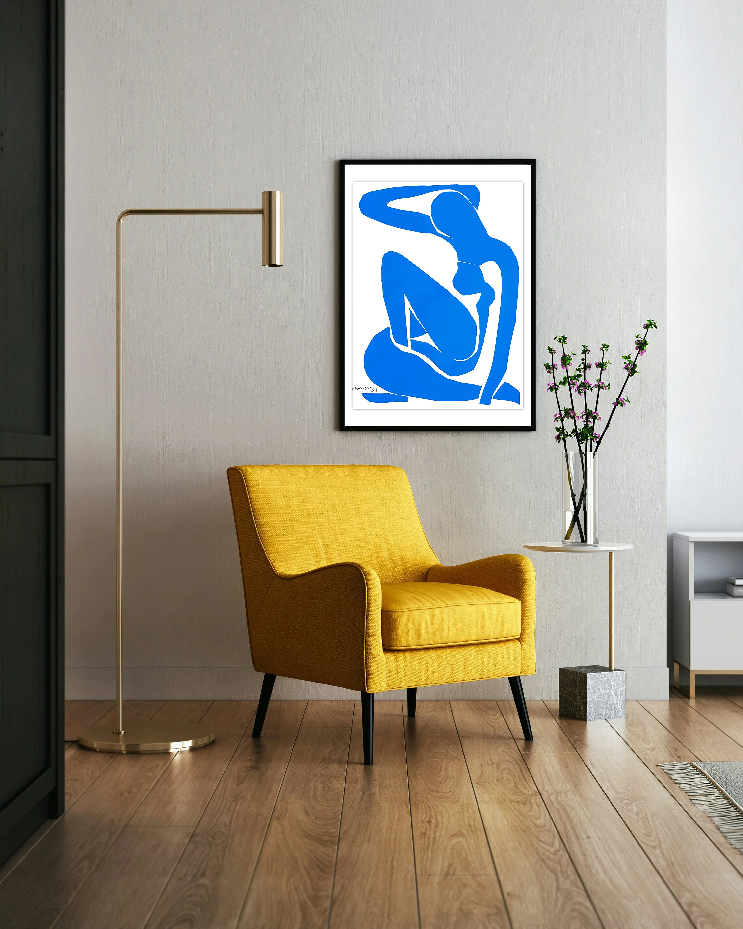 Blue Nude I Kunstdruck Henri Matisse - Image 3