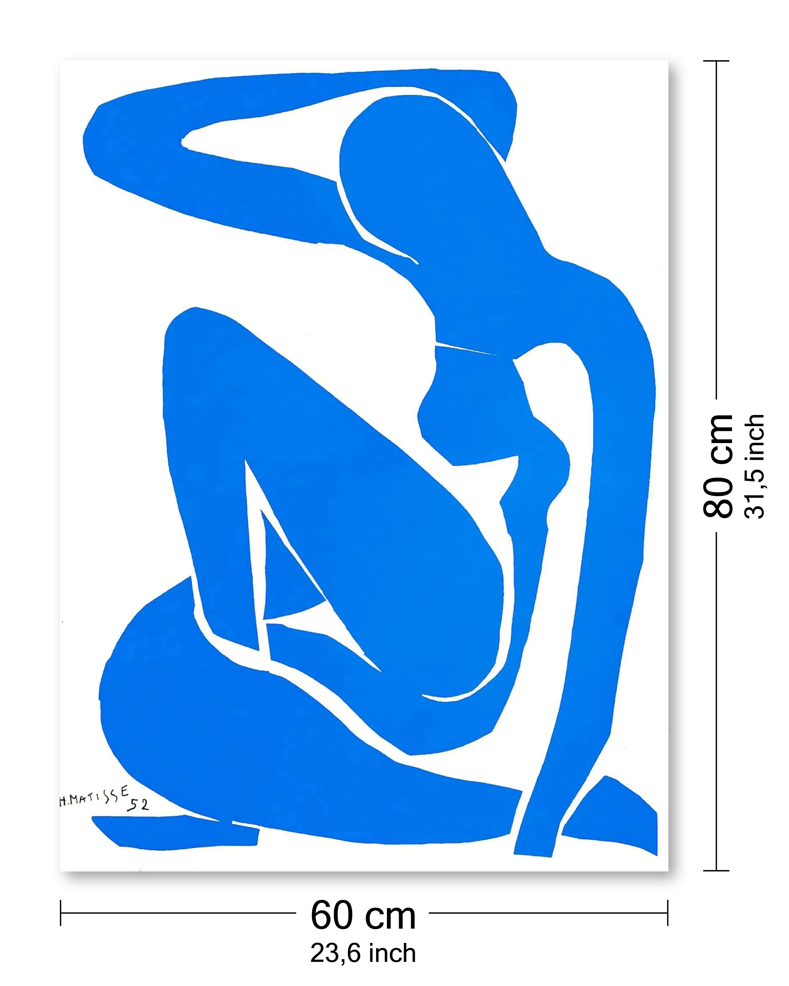 Blue Nude I Kunstdruck Henri Matisse - Image 4