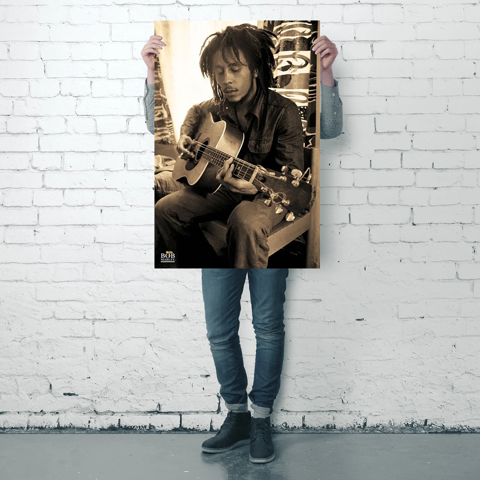 Bob Marley Poster Gitarre - Image 9