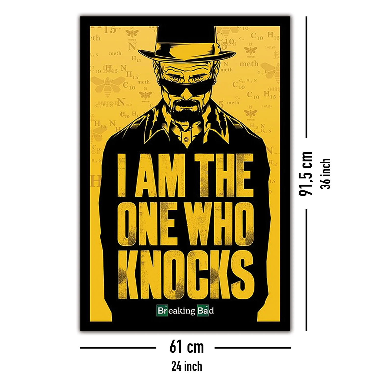 Breaking Bad Poster I am the one who knocks - Image 10