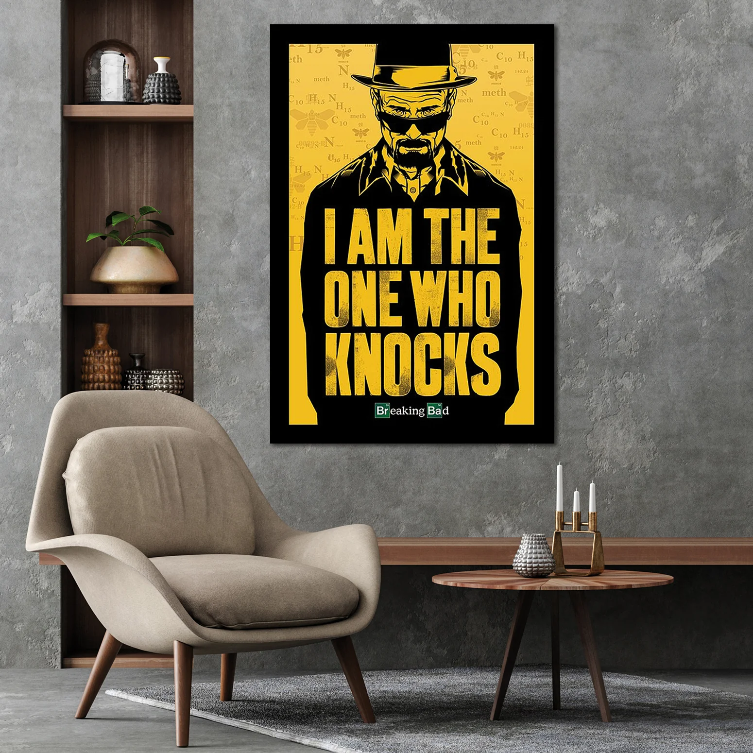 Breaking Bad Poster I am the one who knocks - Image 7