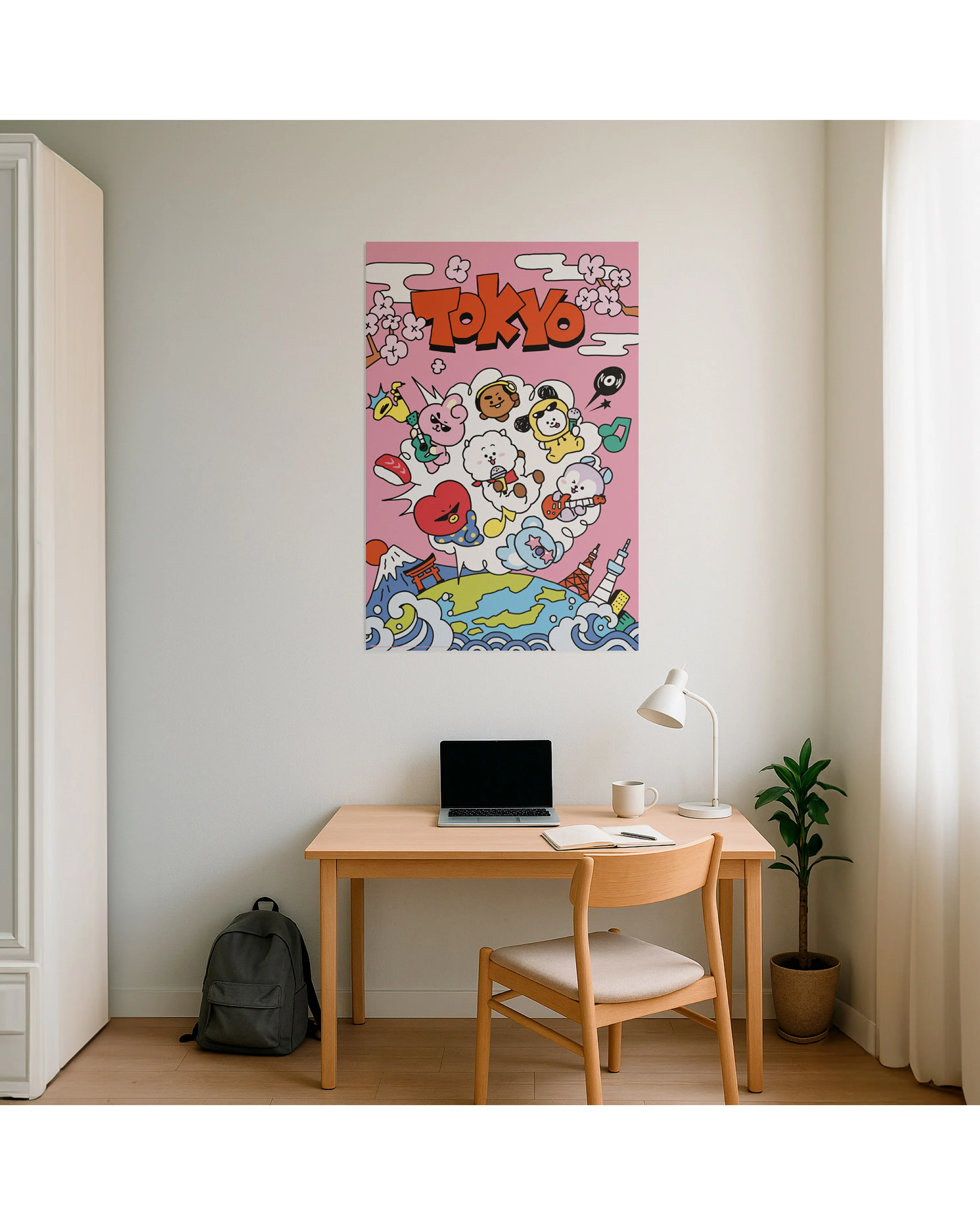 BT21 Poster World Voyage - Image 5