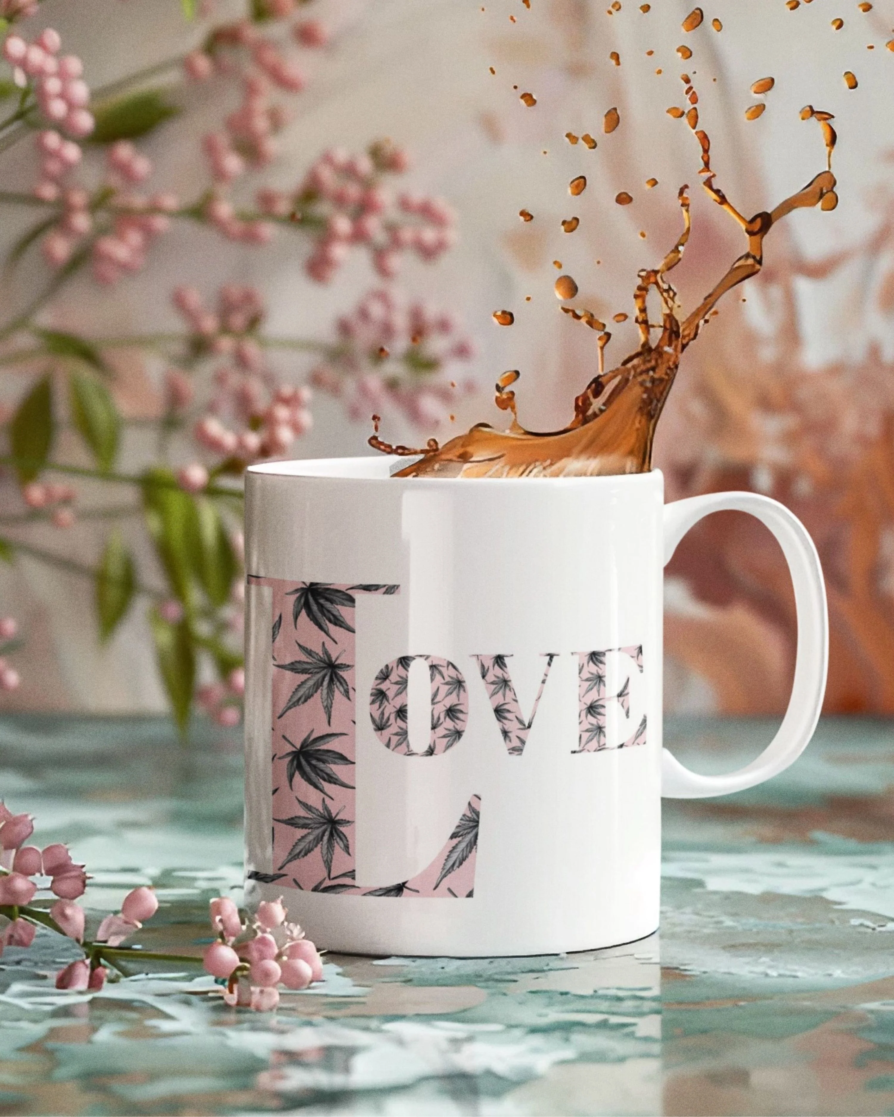 Cannabis Love Tasse - Image 4