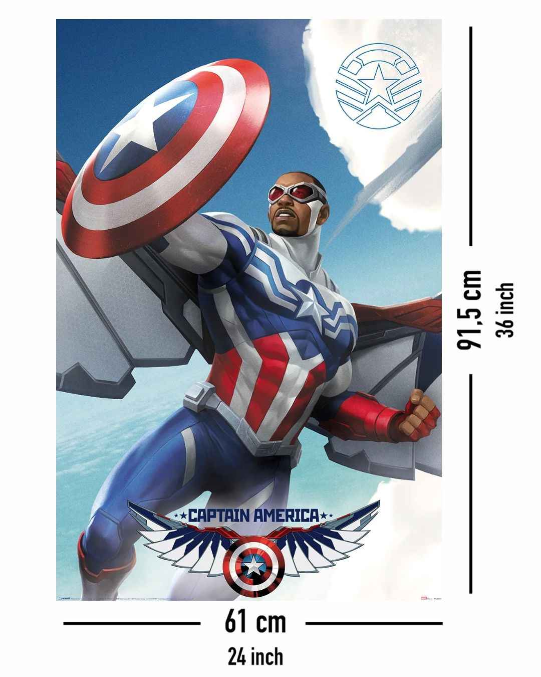Captain America Poster Marvel Brave New World - Image 4