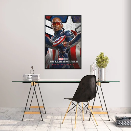 Captain America Poster Marvel Brave New World - Image 2