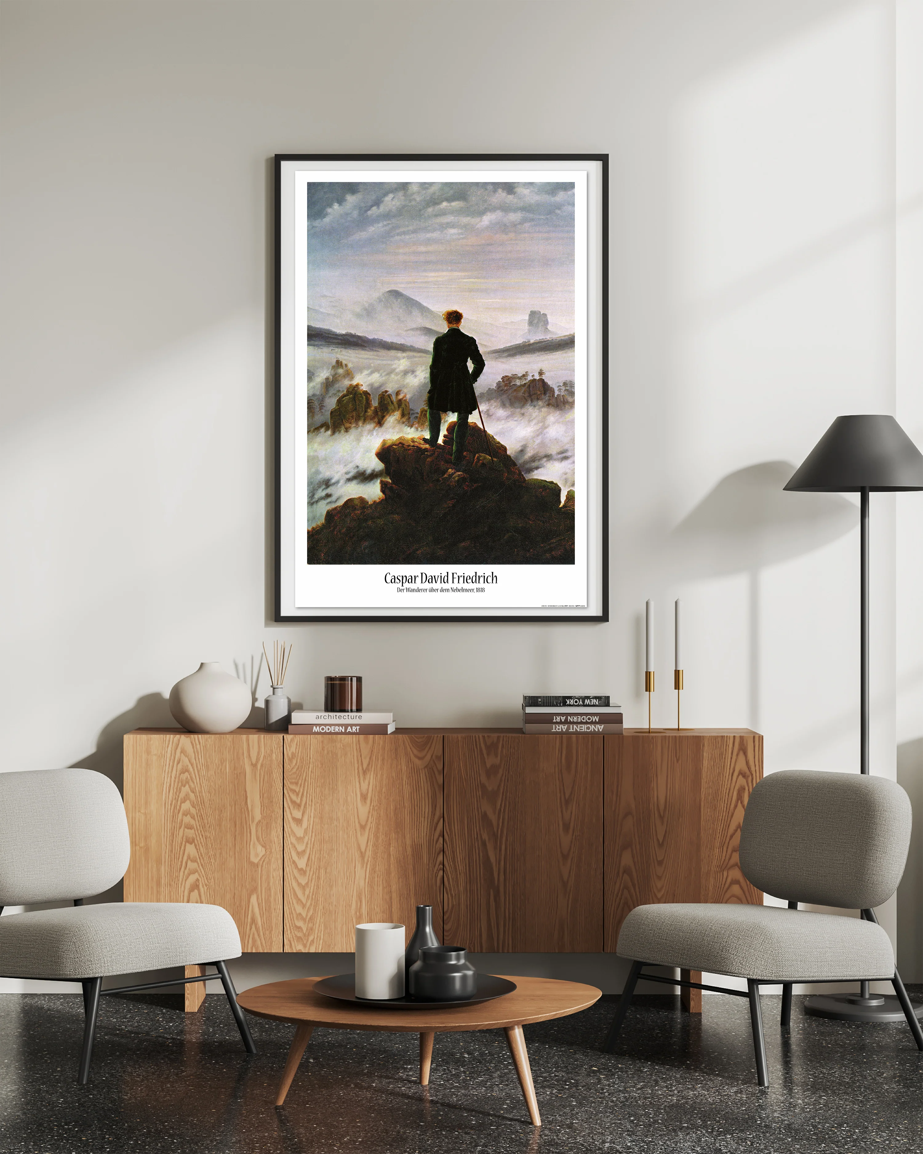 Caspar David Friedrich: Der Wanderer über dem Nebelmeer - Image 3
