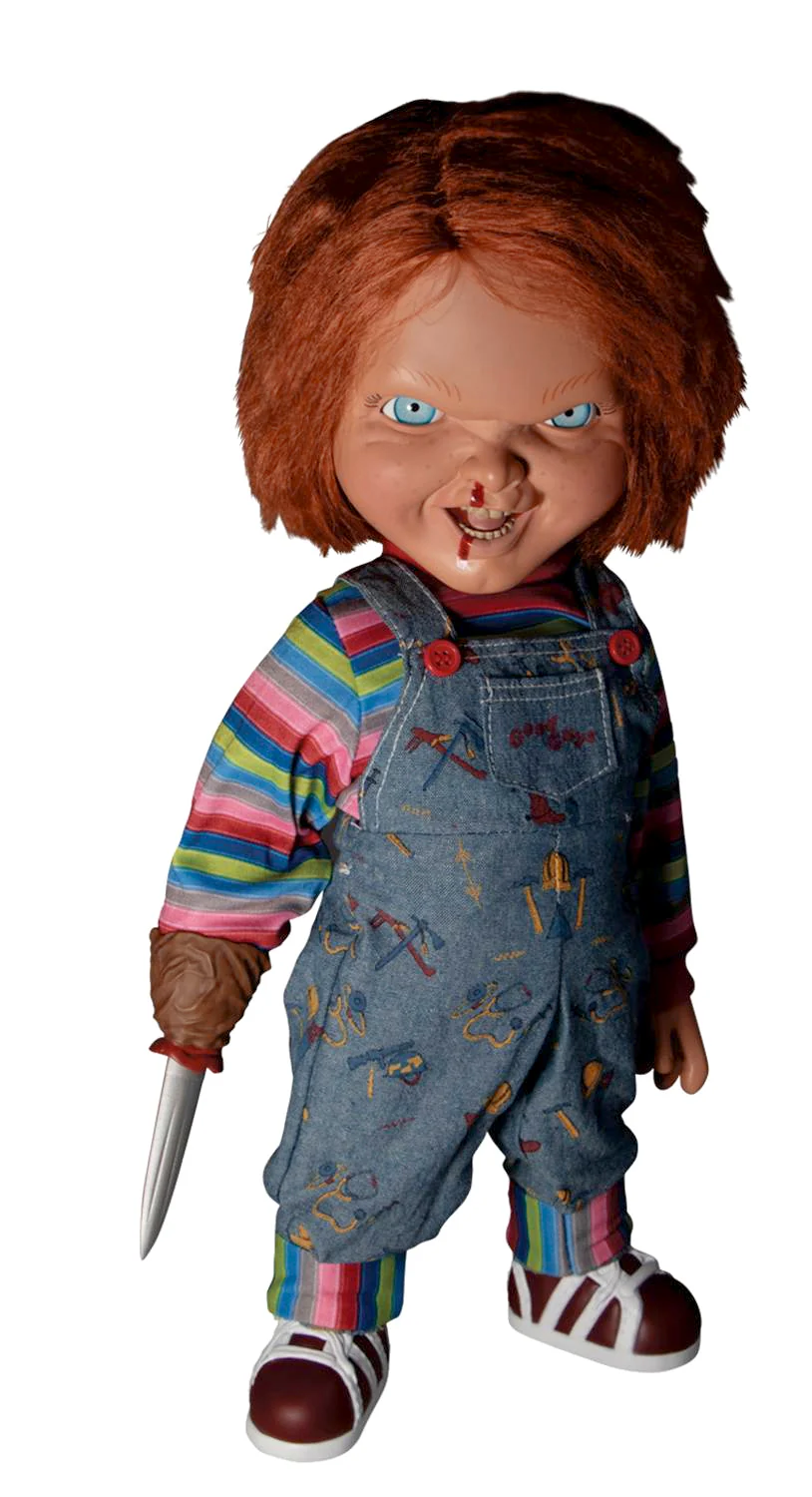 Child's Play 2 Chucky Puppe 15' Talking Mega Scale