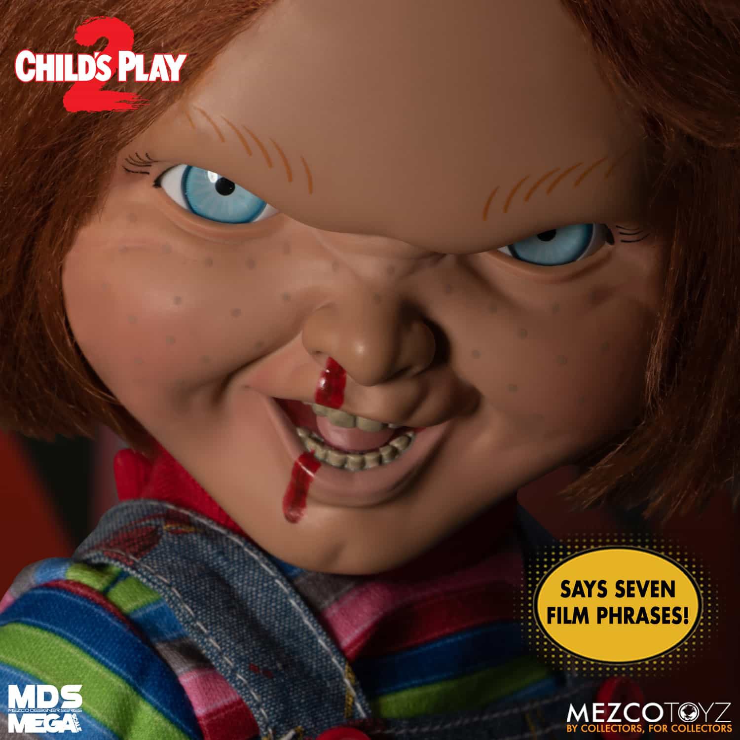 Child's Play 2 Chucky Puppe 15' Talking Mega Scale - Image 10