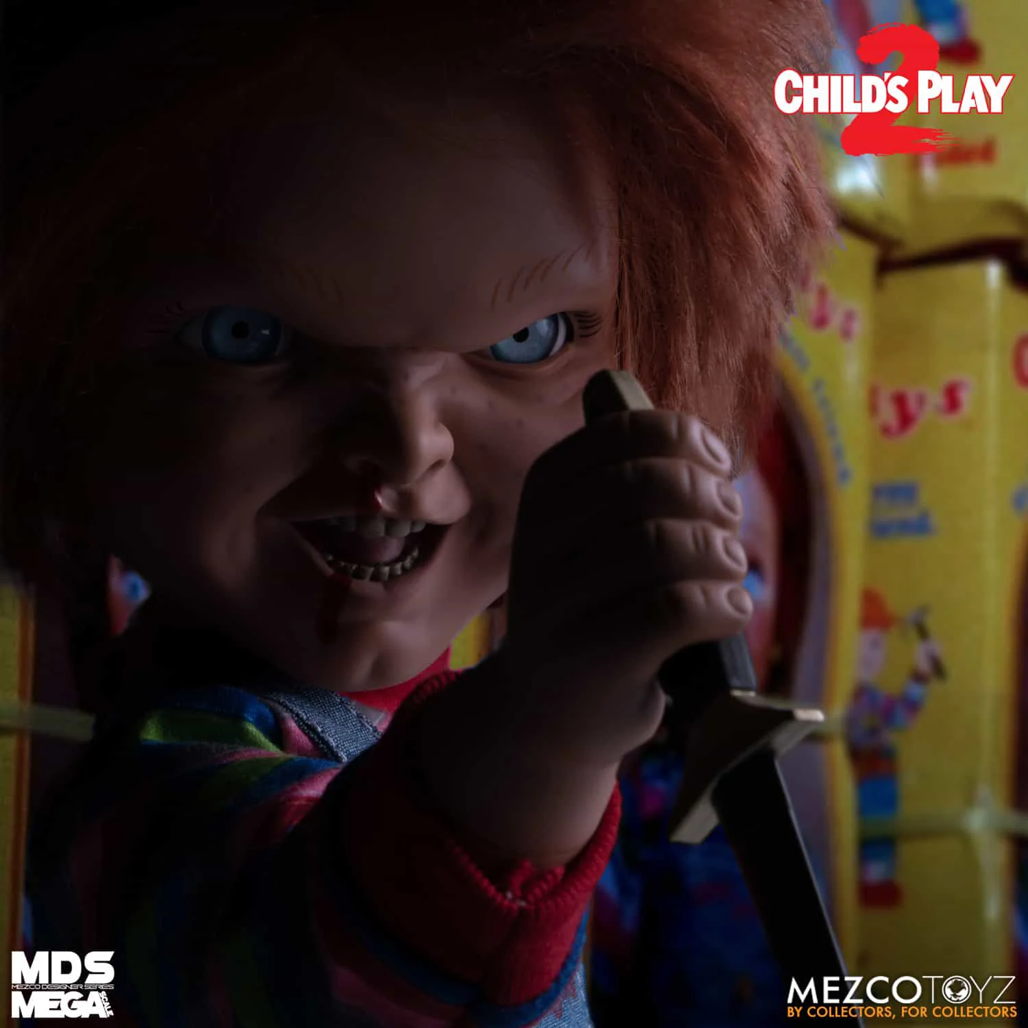 Child's Play 2 Chucky Puppe 15' Talking Mega Scale - Image 11